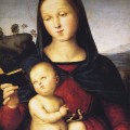 La Vierge et l'Enfant avec un Livre