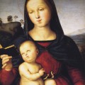 La Vierge et l'Enfant avec un Livre 