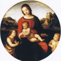 La Vierge et l'Enfant avec le petit Saint Jean et un autre Saint enfant en 1504