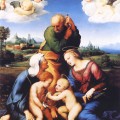 La Vierge et l'Enfant avec Saint Joseph, Sainte Elisabeth et le petit Saint Jean en 1508