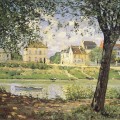 Village au Bord de la Seine en 1872